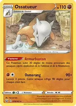 Styles de Combat - Ossatueur