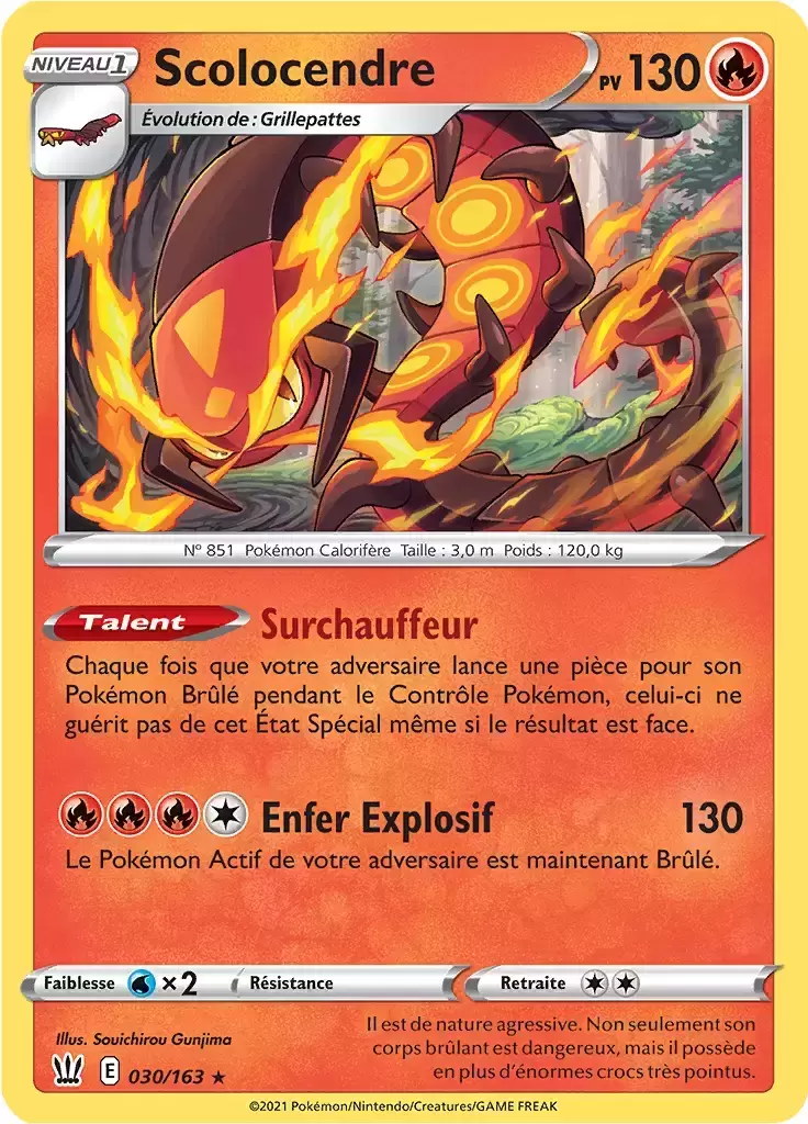 Styles de Combat - Scolocendre