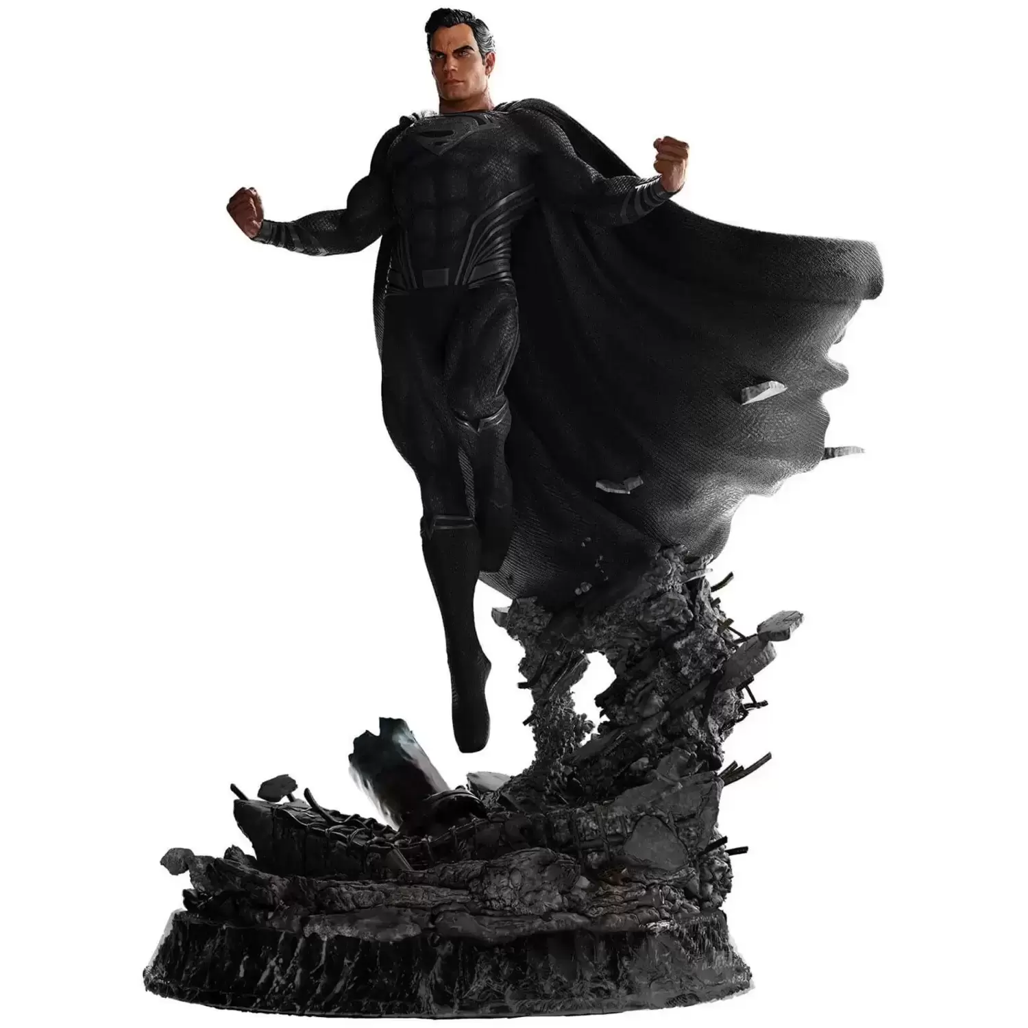 Other WETA Workshop Action Figures - Zack Snyder\'s Justice League - 1/4 Superman Black Suit