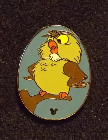 Disney - Pins Open Edition - 2013 Hidden Mickey Series - Disney Birds - Archimedes