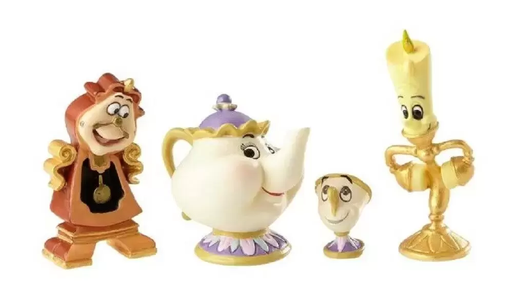 ShowCase Collection - Beauty and the Beast Enchanted Objects Set