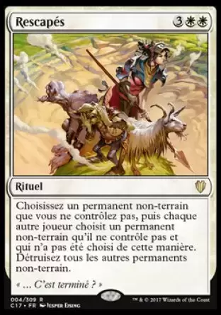 Commander 2017 - Rescapés