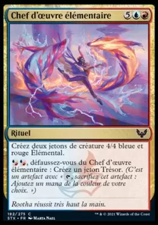 Strixhaven - Chef d\'oeuvre élémentaire