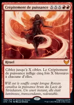 Strixhaven - Crépitement de puissance