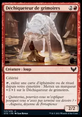 Strixhaven - Déchiqueteur de grimoires