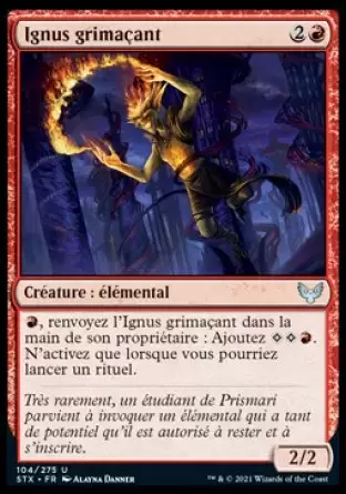 Strixhaven - Ignus grimaçant