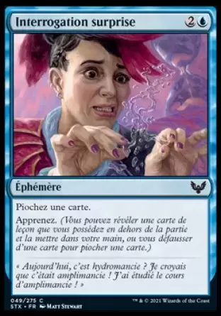 Strixhaven - Interrogation surprise