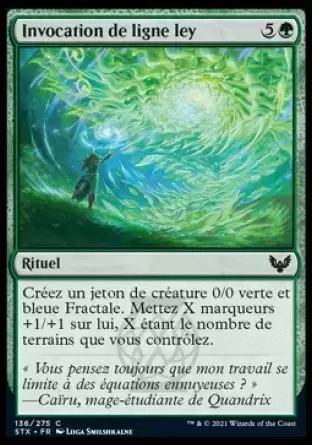 Strixhaven - Invocation de ligne ley