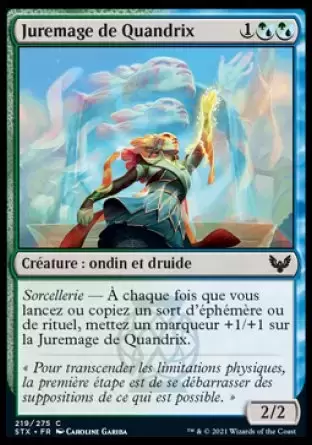 Strixhaven - Juremage de Quandrix