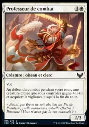 Strixhaven - Professeur de combat