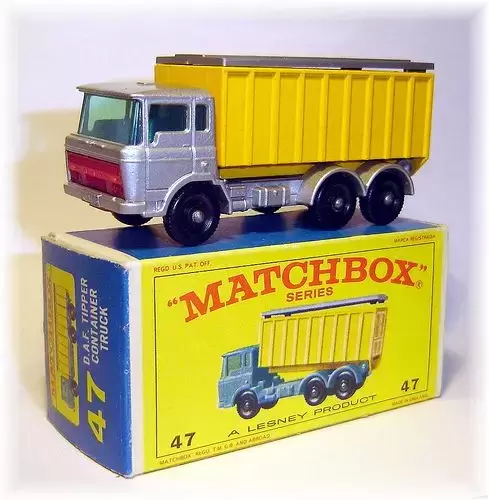 Matchbox - D.A.F. Container Tipper Truck
