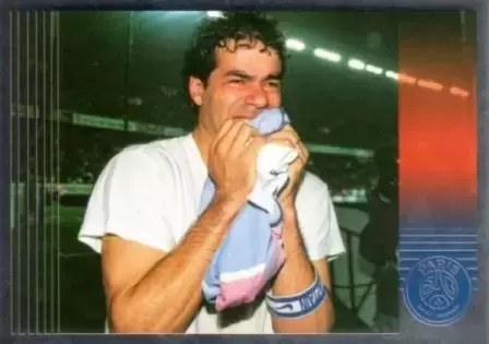 Paris Saint-Germain (PSG) 50 ans - 2021 - 25 Avril 1998 - Raí ses adieux en pleurs , au Parc des Princes
