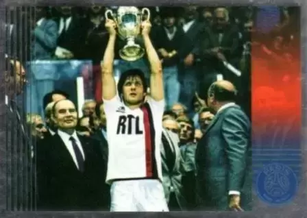 Paris Saint-Germain (PSG) 50 ans - 2021 - 15 Mai 1982 - 1er Trophée Coupe de France ( Paris Saint - Germain - Saint - Etienne )