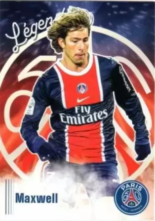 Paris Saint-Germain (PSG) 50 ans - 2021 - Maxwell Scherrer Cabelino Andrade, plus connu sous le nom de Maxwell