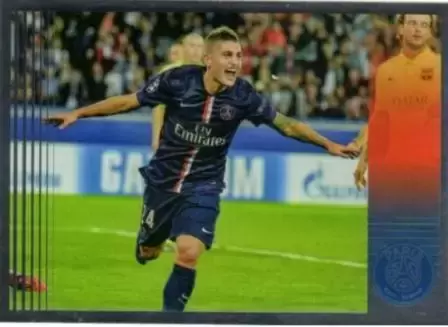 Paris Saint-Germain (PSG) 50 ans - 2021 - Marco Verratti (en action)