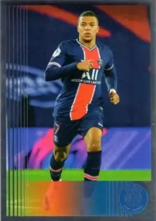 Paris Saint-Germain (PSG) 50 ans - 2021 - Kylian Mbappé (en action)