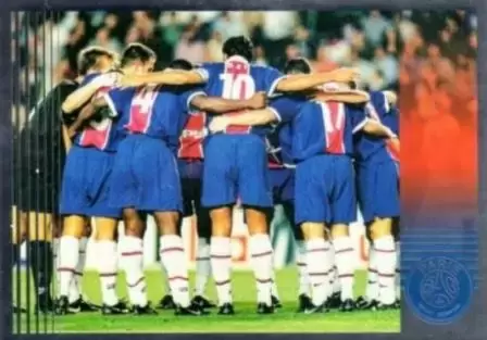 Paris Saint-Germain (PSG) 50 ans - 2021 - 27 aout 1997 - PSG - Steaua Bucarest 5 - 0 - Ligue des Champions ( Tour préliminaire retour )