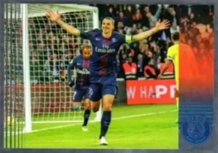 Paris Saint-Germain (PSG) 50 ans - 2021 - Zlatan Ibrahimović - 50 buts en 51 matches ( Saison 2015 - 2016 )
