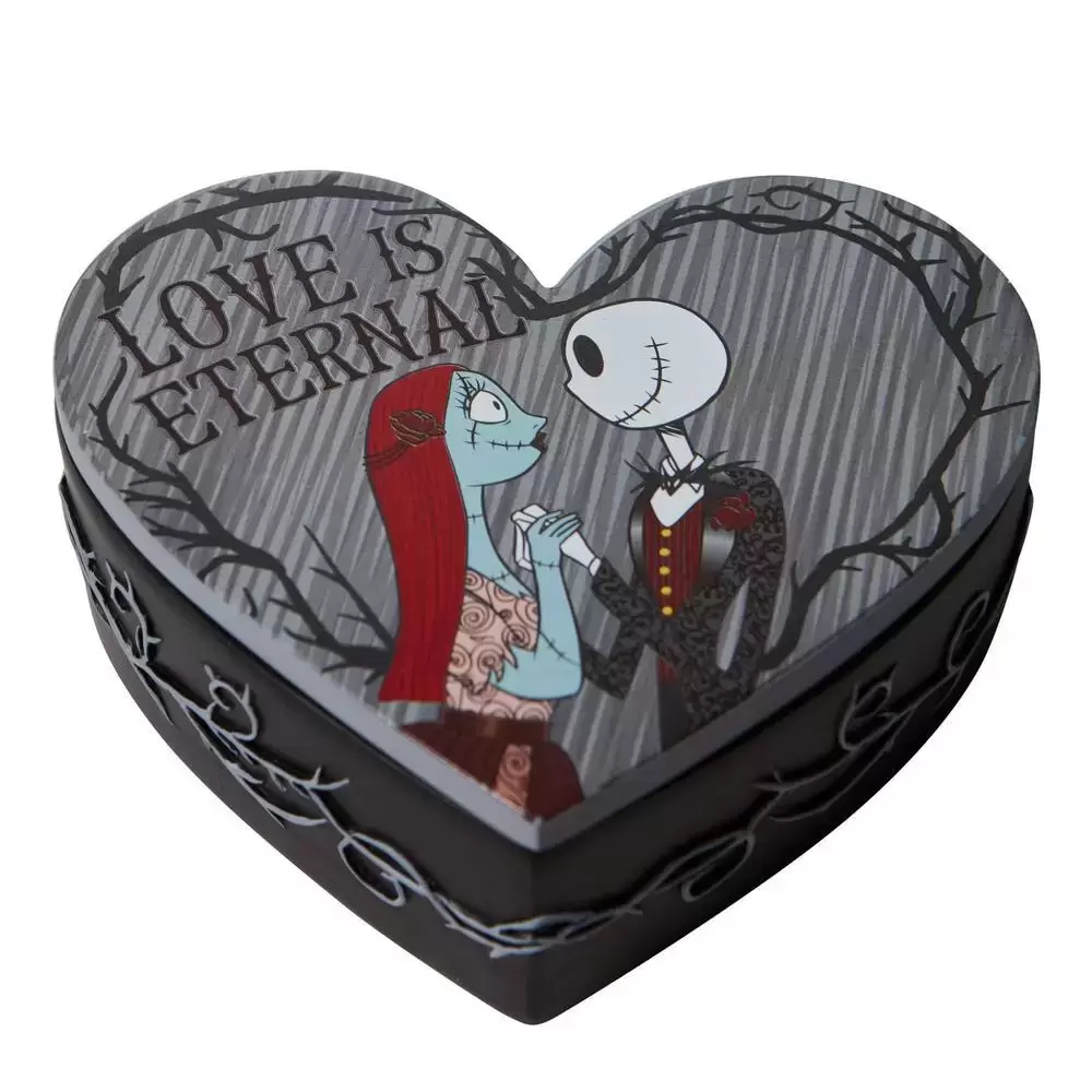 ShowCase Collection - Jack And Sally Trinket Box