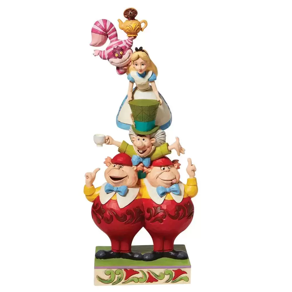 Disney Traditions by Jim Shore - Alice in Wonderland Stacked