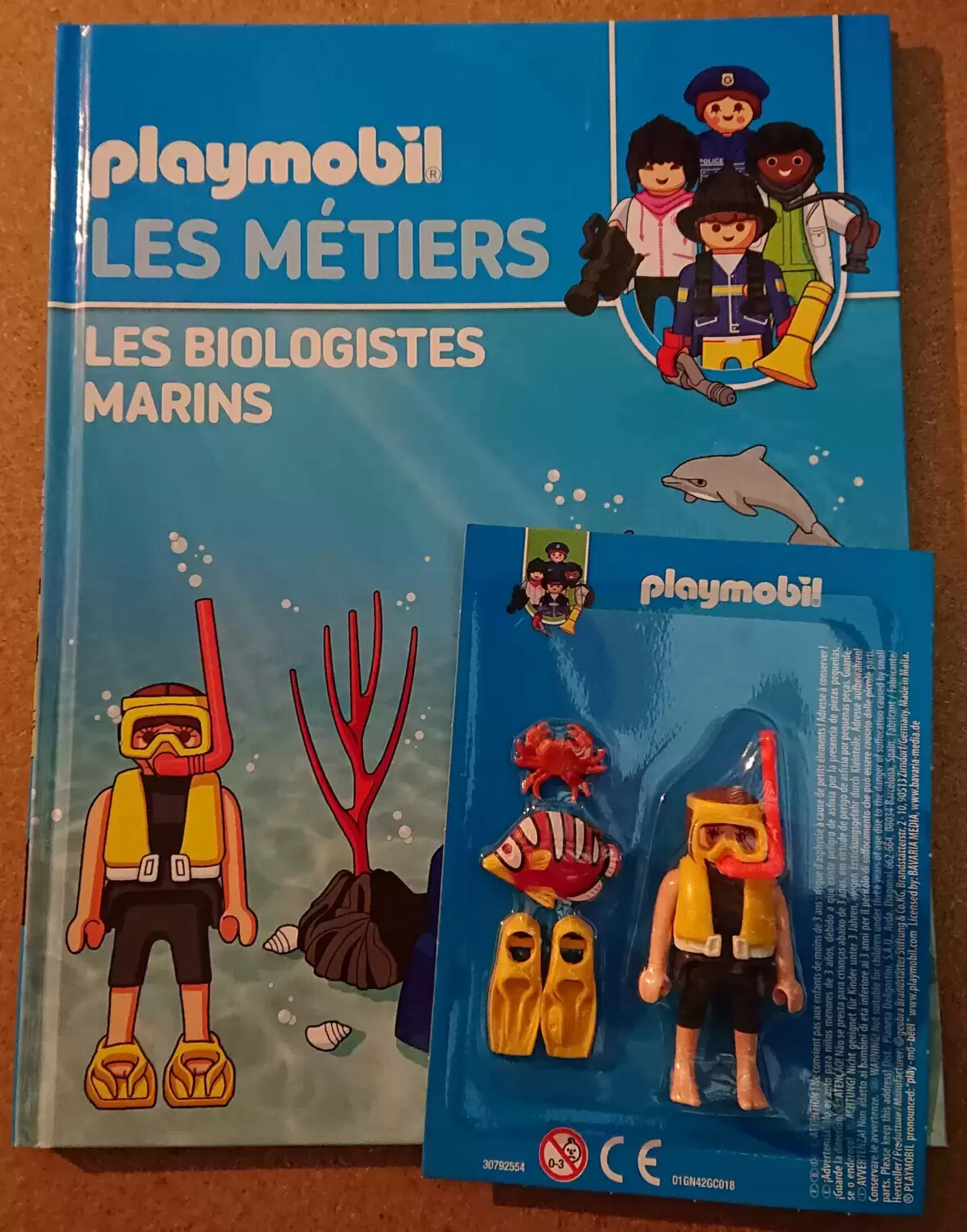 Playmobil Altaya: Les métiers - Les Biologistes Marins