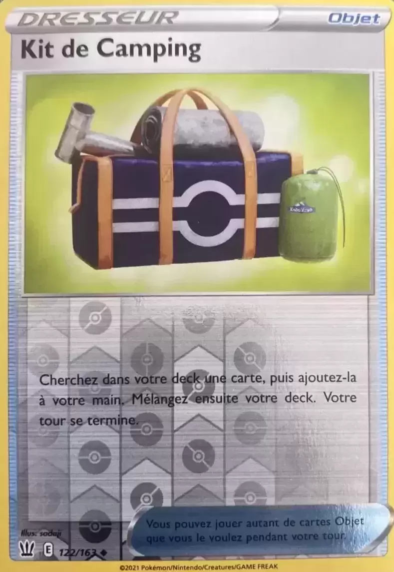 Styles de Combat - Kit de Camping Reverse