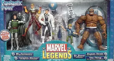 Marvel Legends Toy Biz - (2002-2012) - Fantastic 4 - 8 Pack (Variant)