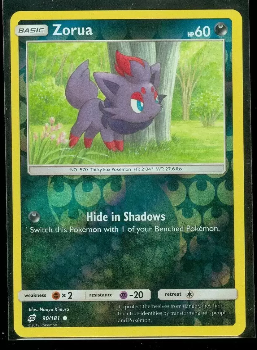 Team Up - Zorua Reverse