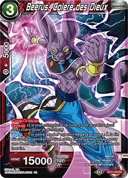Universe 7 Unisson [EX11] - Beerus, Colère des Dieux