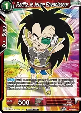 Dragon Ball Super Carte Promo FR - Raditz, le Jeune Envahisseur
