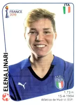 FIFA Women\'s World Cup - France 2019 - Elena Linari - Italy