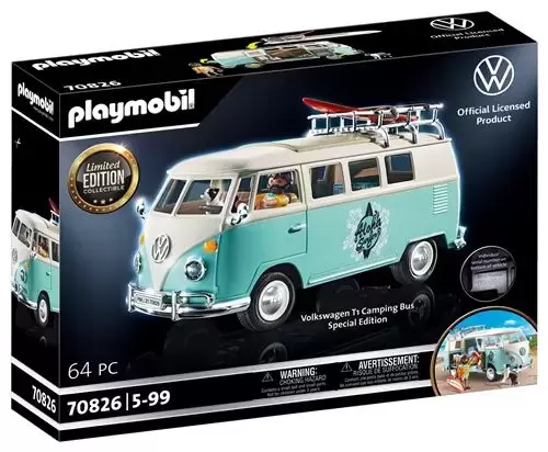 Playmobil Classic Cars - Volkswagen T1 Camping Bus - Special Edition
