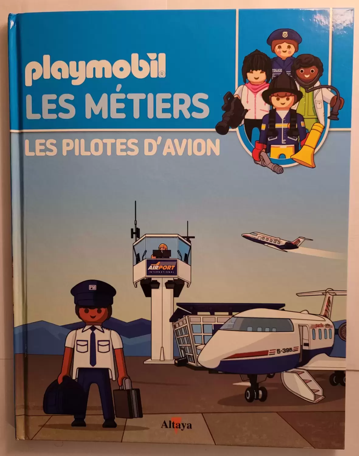 Playmobil Altaya: Les métiers - Les Pilotes d\'Avion