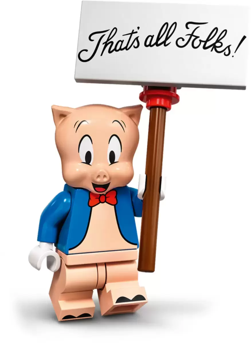Lego Minifigures Looney Toons - Porky Pig