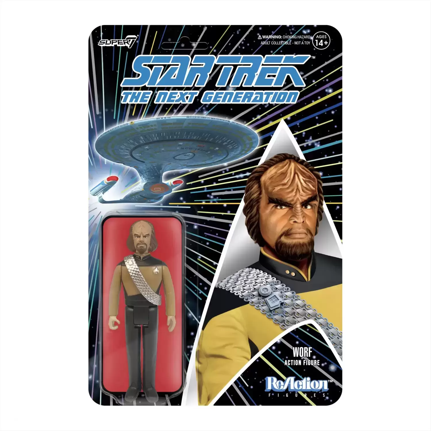 ReAction Figures - Star Trek The Next Generation - Worf