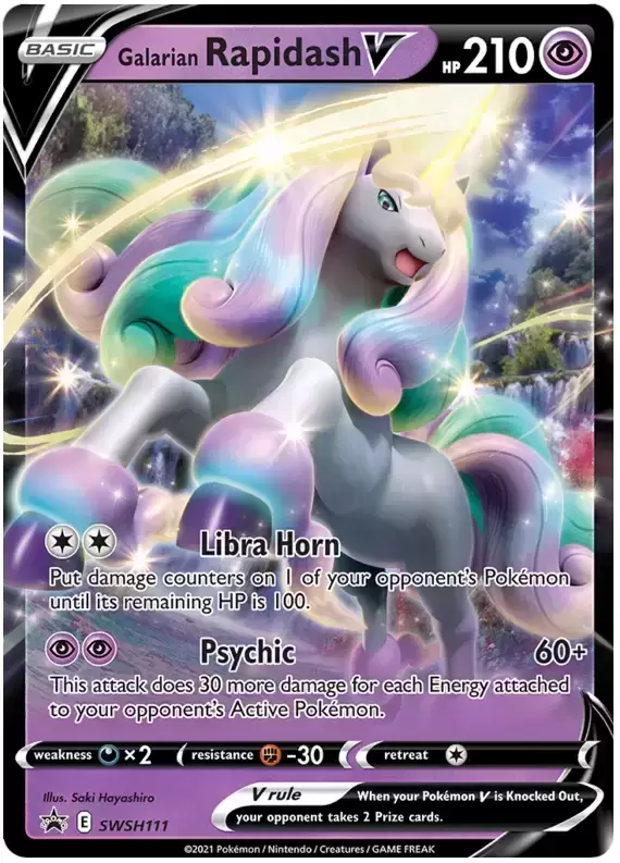 Sword & Shield Promos - Galarian Rapidash V