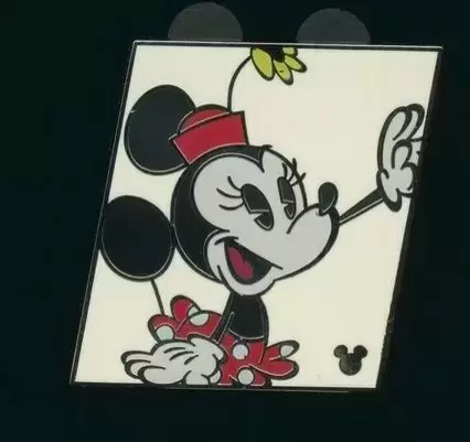 Disney - Pins Open Edition - 2019 Hidden Mickey Series - Animated Shorts Art Style - Minnie Mouse