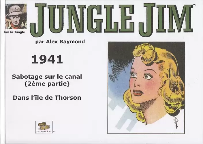 Jungle Jim (Le Coffre à BD) - 1941 : Strips hebdomadaires.