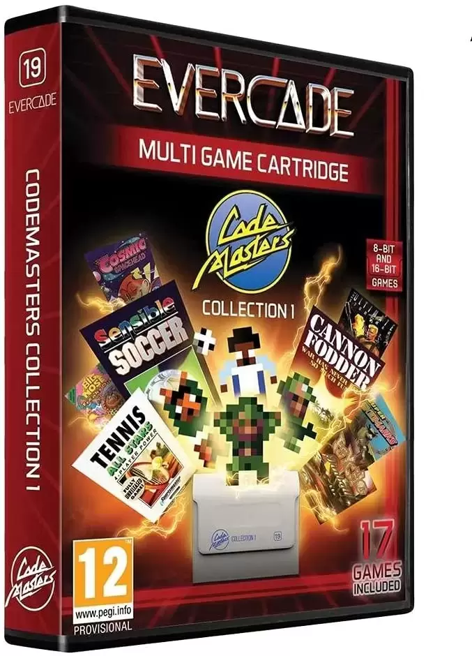 Jeux Evercade - Codemasters Collection 1