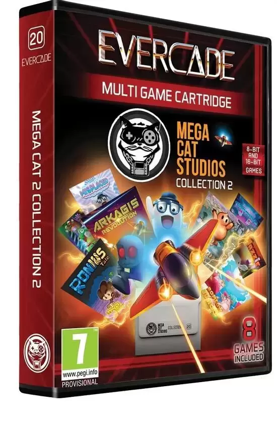 Evercade Games - Mega Cat Studios Collection 2