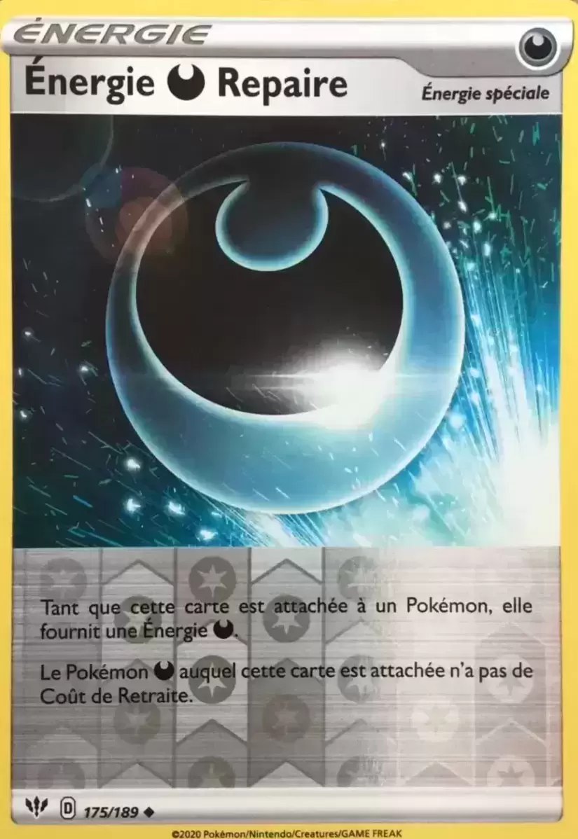 Ténèbres Embrasées - Énergie Obscure Repaire Reverse