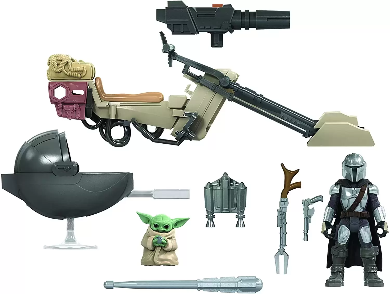 Mission Fleet - The Mandalorian  & Speeder Bike