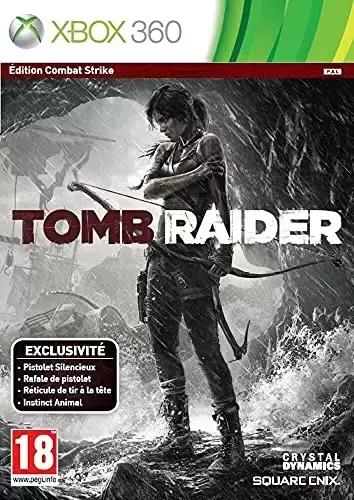 Jeux XBOX 360 - Tomb raider - édition limitée combat strike