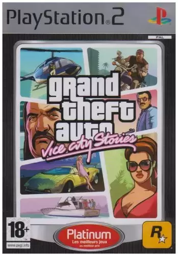 PS2 Games - GTA : Vice City stories - platinum