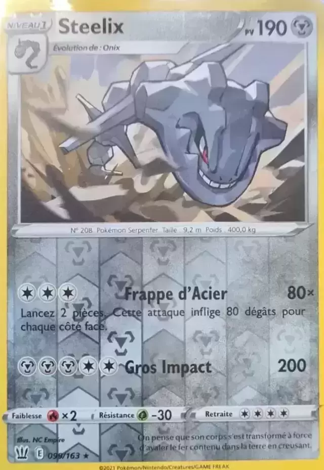 Styles de Combat - Steelix Reverse