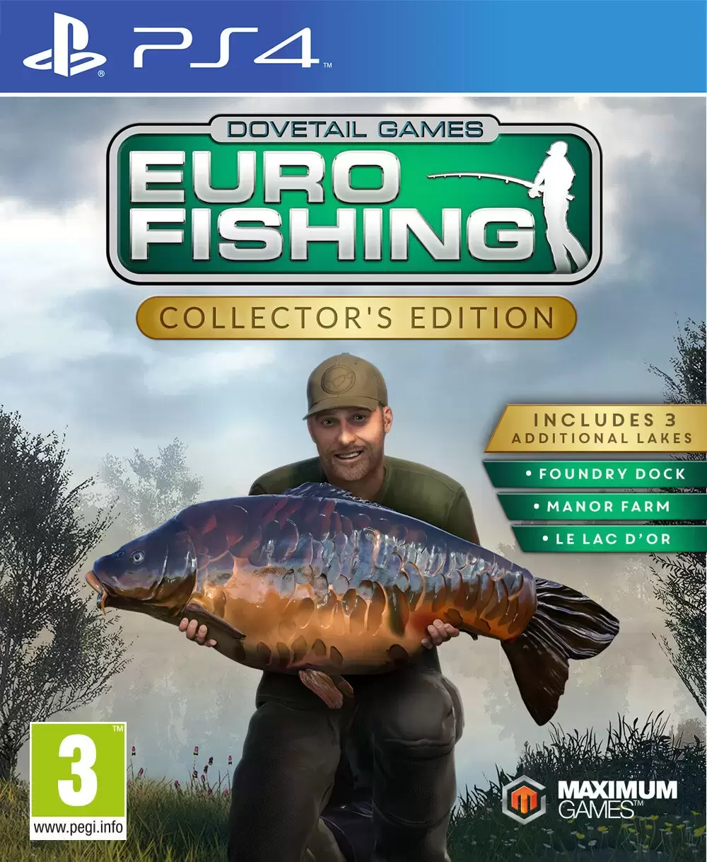 PS4 Games - Euro Fishing Edition Collector