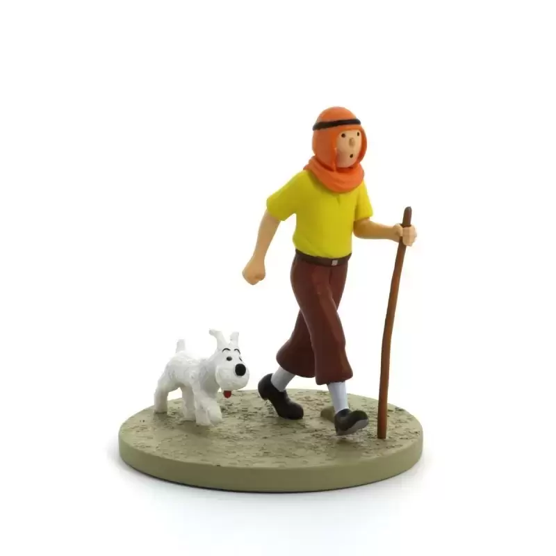Figurines en Résine Tintin - Tintin dans le Désert
