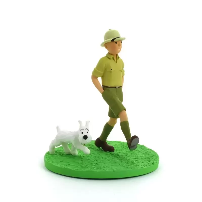 Figurines en Résine Tintin - Tintin Explorateur