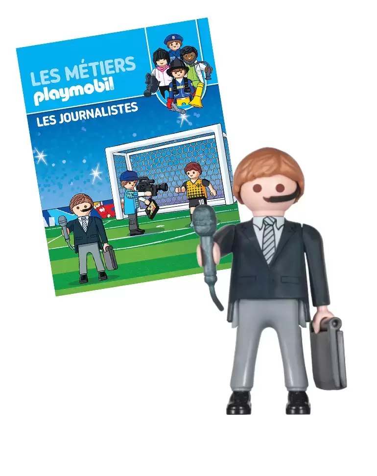 Playmobil Altaya: Les métiers - Les Journalistes