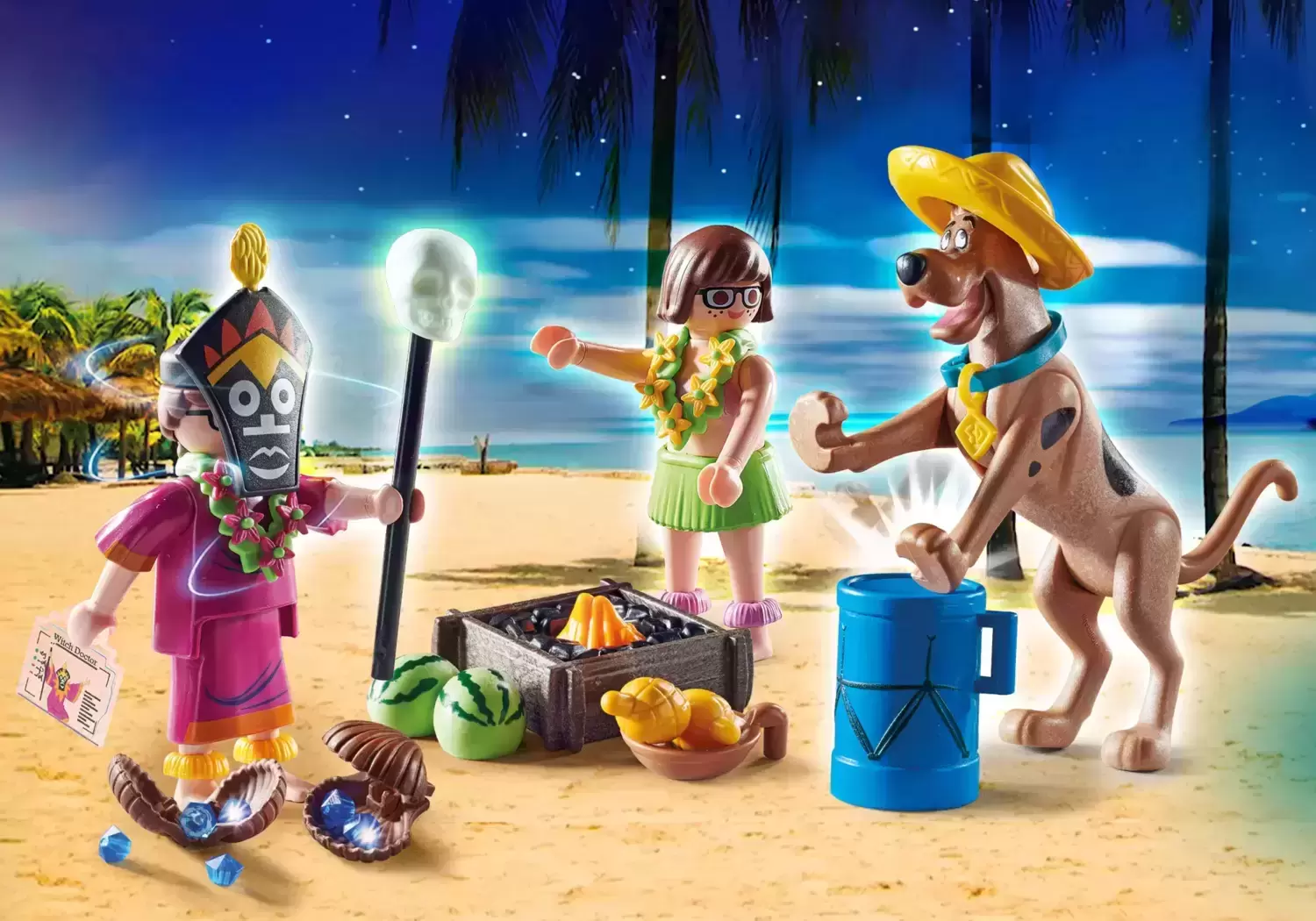 Scooby-Doo & Witch Doctor - Scooby Doo Playmobil 70707